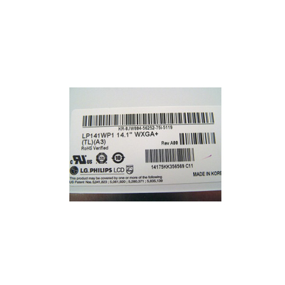 LP141WP1-TLA3 a-Si TFT-LCD 1440*900 14,0 inci Layar LCD