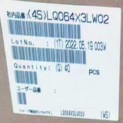 LQ064X3LW02 6.4 inci 1024*768 LCD Screen Panel Display