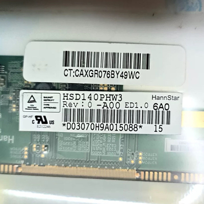 14.0 inci 1366*768 HSD140PHW3-A00 Laptop LCD modul