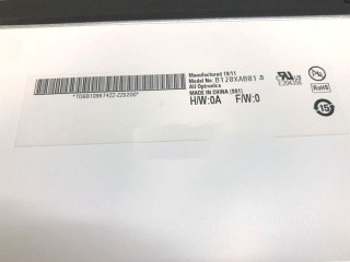B120XAB01.0 Layar LCD 12,0 inci untuk Slim Laptop asli
