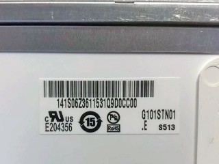 G101STN01.E 10,1 inci baru merek layar LCD asli