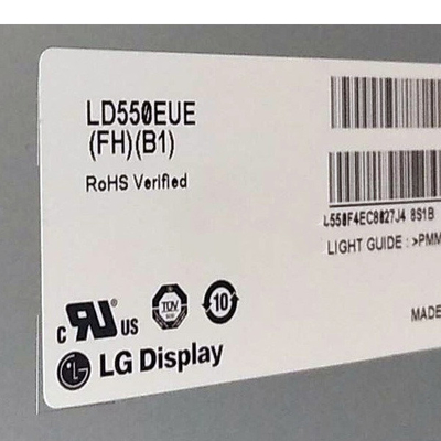 LVDS LD550EUE-FHB1 LCD Panel 55 Inch Untuk LCD Digital Signage