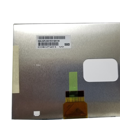 AUO 480(RGB)×234 C061FW01 V0 layar LCD navigasi DVD mobil