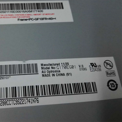 M170EG01 V0 TFT LCD Panel 1280x1024 LVDS 30 Pin Konektor