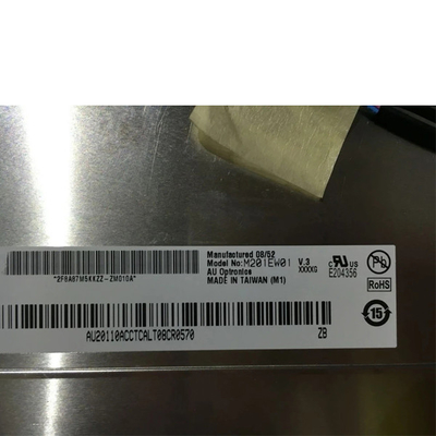AUO M201EW01 V3 1680*1050 a-Si TFT-LCD, Layar Laptop LCD LCM