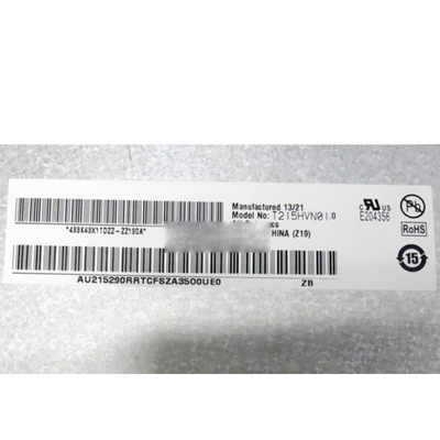 Panel LCD 21,5 inci M215HTN01.0 mendukung 1920 (RGB) * 1080 FHD 102PPI 200 cd/m lvds input 60 HZ Layar LCD 21,5 INCI