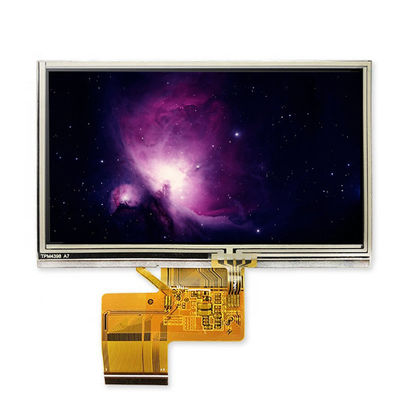 Harga yang bagus 4.7 Inch Industri Layar LCD Display Panel Navigasi Layar Sentuh Resistif TM047NBH on line