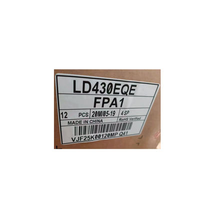 Harga yang bagus LD430EQE-FPA1 43,0 inci 60Hz LCD Panel on line