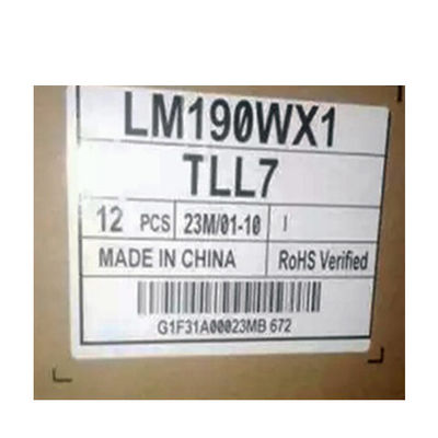 Harga yang bagus LM190WX1-TLL7 19.0 inci LCD Panel 1440*900 LCD Module Display on line
