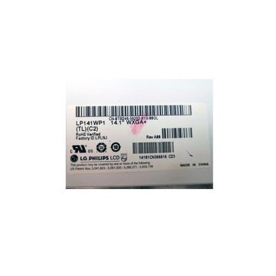 Harga yang bagus LP141WP1-TLC2 14.1 Inch 1440*900 60Hz LVDS 30pin LCD Display on line