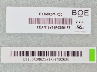 Harga yang bagus 15 inci 1024*768 DT150X0M-R00 LCD Display Panel Untuk Industri on line