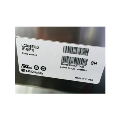 Harga yang bagus LC860EQD-FJF1 86.0 inci 4K IPS LCD Screen on line