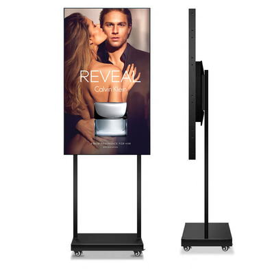 Harga yang bagus 4K 49 Inch Floor Standing lCD Advertising Display 16.7M on line