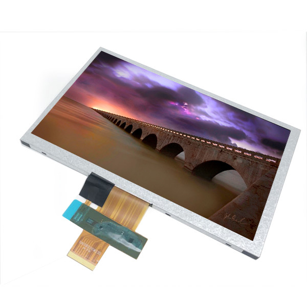 NJ080IA-10D 8 inci lcd display panel 1024*600 resolusi tinggi 40 pin LVDS controller board