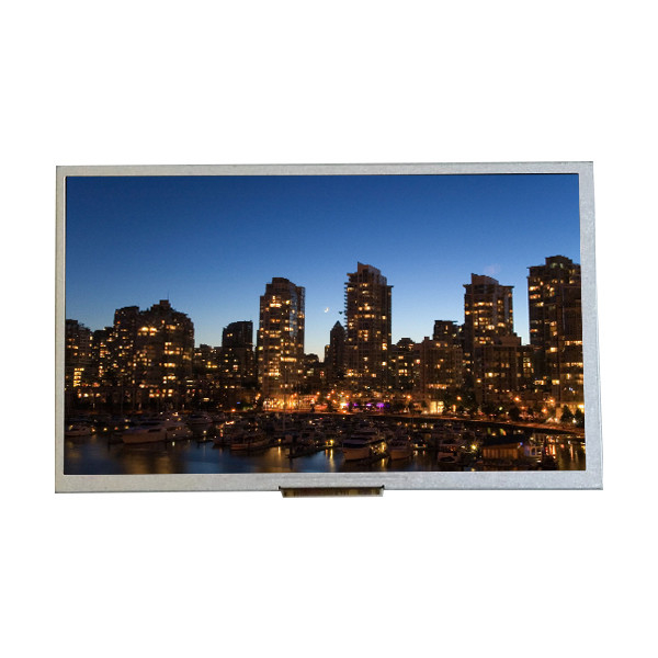 Modul LCD TFT 7 Inch 800x480 RGB Layar Garis Vertikal 1250 cd / m Kecerahan Tinggi untuk industri