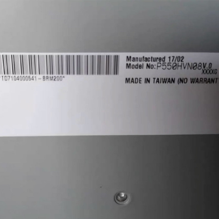 55,0 inci 1920 * 1080 Tampilan layar LCD Kecerahan Tinggi Luar Ruangan Untuk P550HVN08.0