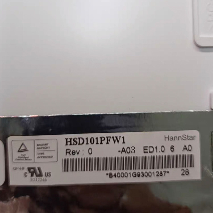HSD101PFW1-A03 LCD display 10,1 inci tft panel LCD 1024 * 576 30 pin modul layar LCD