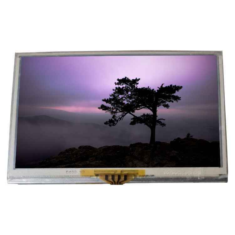 5.0 inci LCD panel display 800 * 480 40pin TFT layar LCD HSD050IDW1-A20-R0