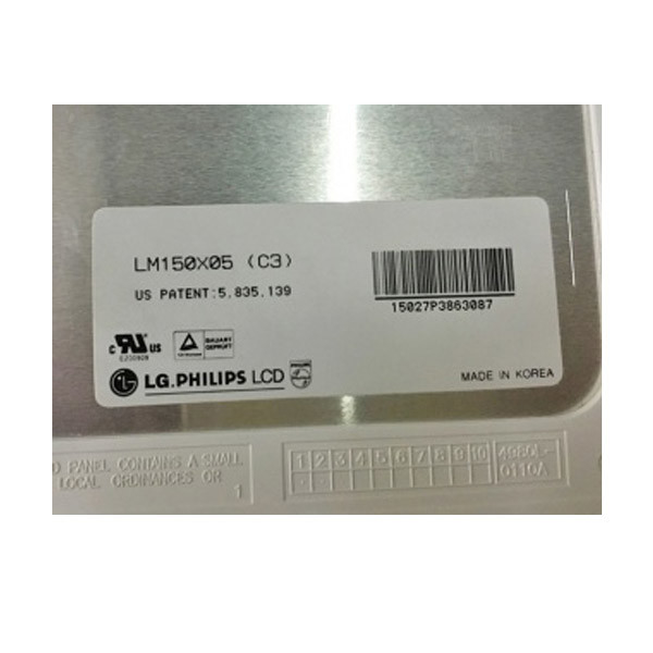 Layar LCD 15,0 inci LM150X05-C3 Panel LCD untuk Monitor Desktop 20 Pin