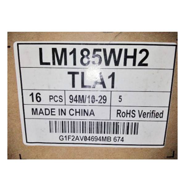 LM185WH2-TLA1 18.5 inci 1366*768 Lcd Screen untuk Desktop Monitor