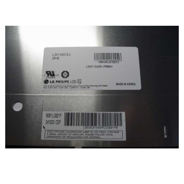 LM190E02-A4 19.0 inci 1280*1024 LCD Display Module untuk Desktop Monitor
