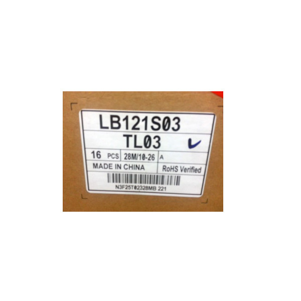 LB121S03-TL03 60Hz Baru 12,1 inci LCD Panel untuk Untuk Industri