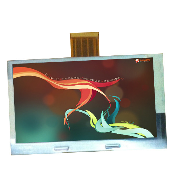 Mobil CD/DVD Navigasi 4.3 Inci LCD Display + Layar Sentuh C043GW01 V0 LCD Panel untuk Mobil Auto Penggantian