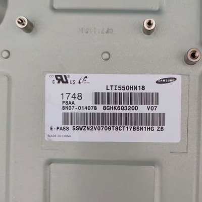 Harga yang bagus Tampilan Iklan Dinding Video LCD Bezel 2.0mm LTI550HN18 yang Mulus on line