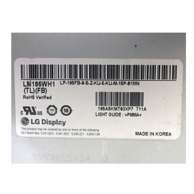 Harga yang bagus LM185WH1-TLFB Panel LCD 18,5 inci 1366*768 Layar LCD on line