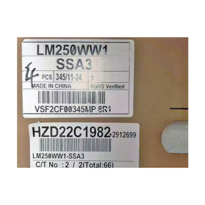 Harga yang bagus LM250WW1-SSA3 25.0 inci 2560*1080 LCD Panel Modul untuk Digital Signage on line