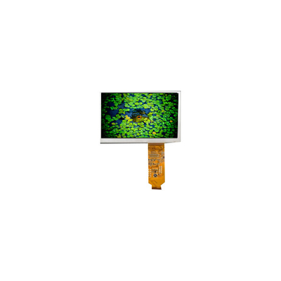 Harga yang bagus 800*480 70WVW2A 7.0 inci 450 cd/m2 40 pin layar LCD on line