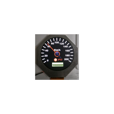 Harga yang bagus PO023OX1 2,3 inci 240*240 layar panel LCD untuk Instrumen on line