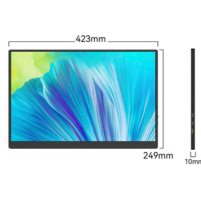 Harga yang bagus Monitor portabel 1080P baru 2025 dengan ekstender layar laptop IPS 18,5 inci on line