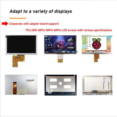 Harga yang bagus HDMI VGA AV 50 Pin LCD Driver Board 800x480 IPS on line