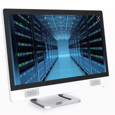 21.5'' Mobile Standing Point Of Care Workstation Medis Semua Dalam Satu