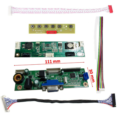 Aksesori Layar LCD LVDS Papan Driver LCD 30 inci 1920x1080 IPS