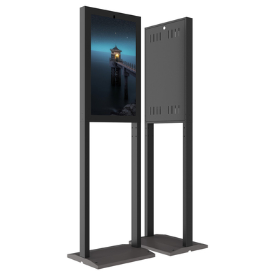 Outdoor 32 ''Lantai Berdiri Digital Signage Display Indoor