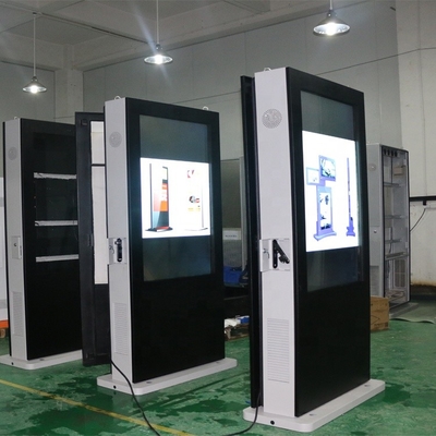 Harga yang bagus LED Outdoor Digital Signage Dan Menampilkan Sistem Android Pengenalan Wajah 55